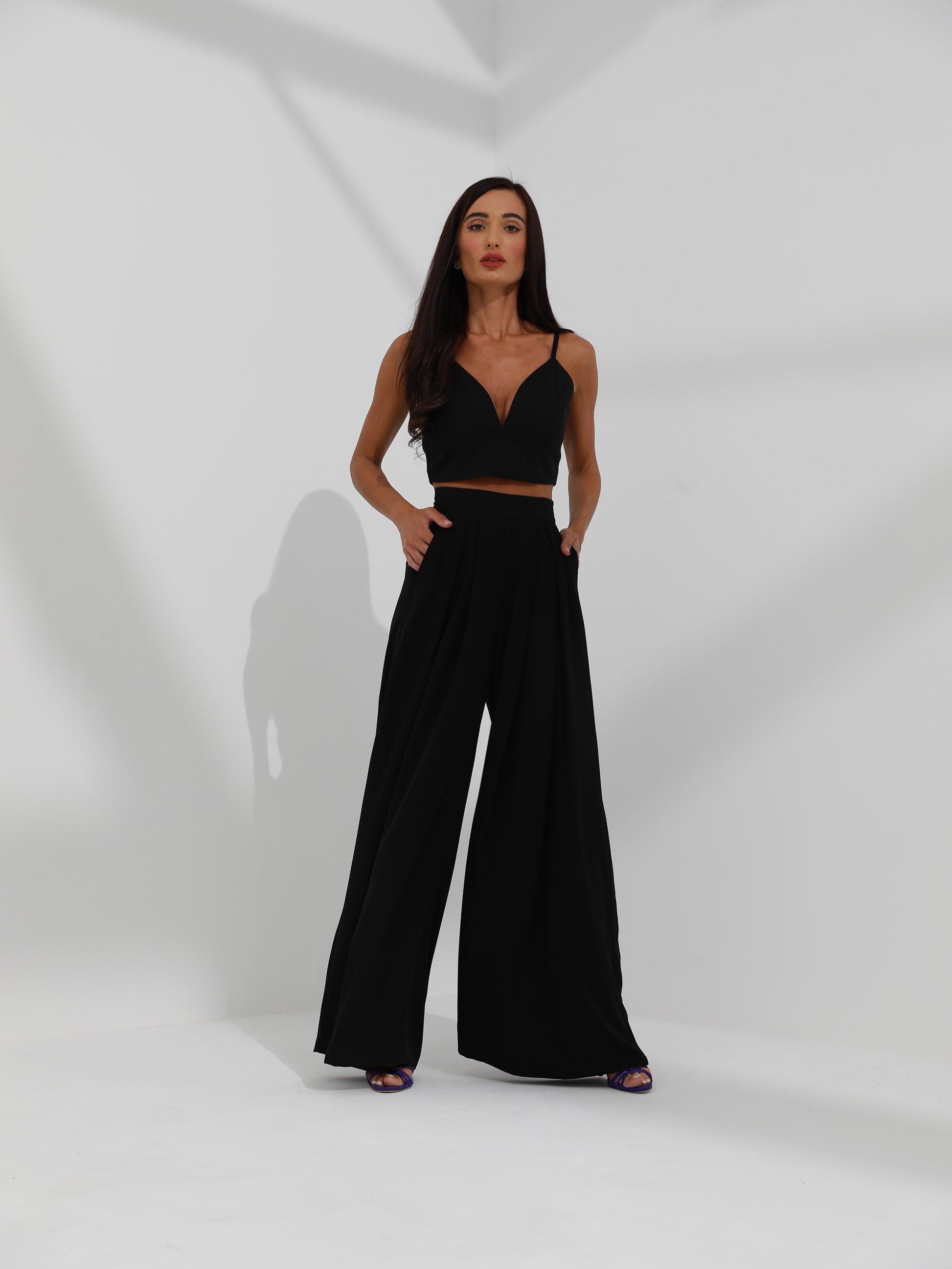 Black Wide Leg Pants