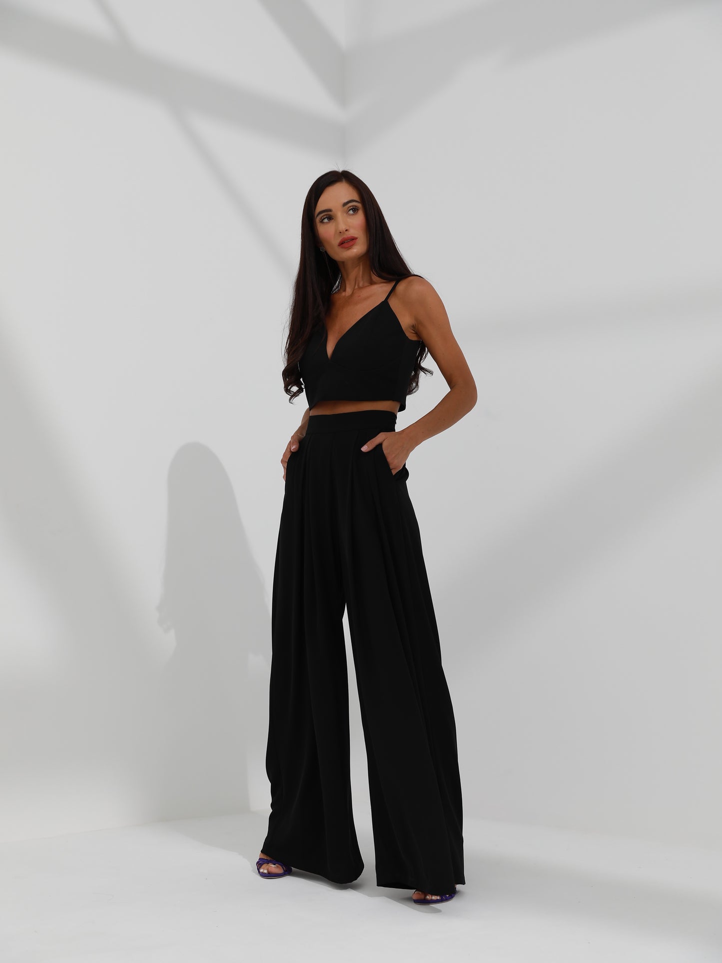 Black Wide Leg Pants