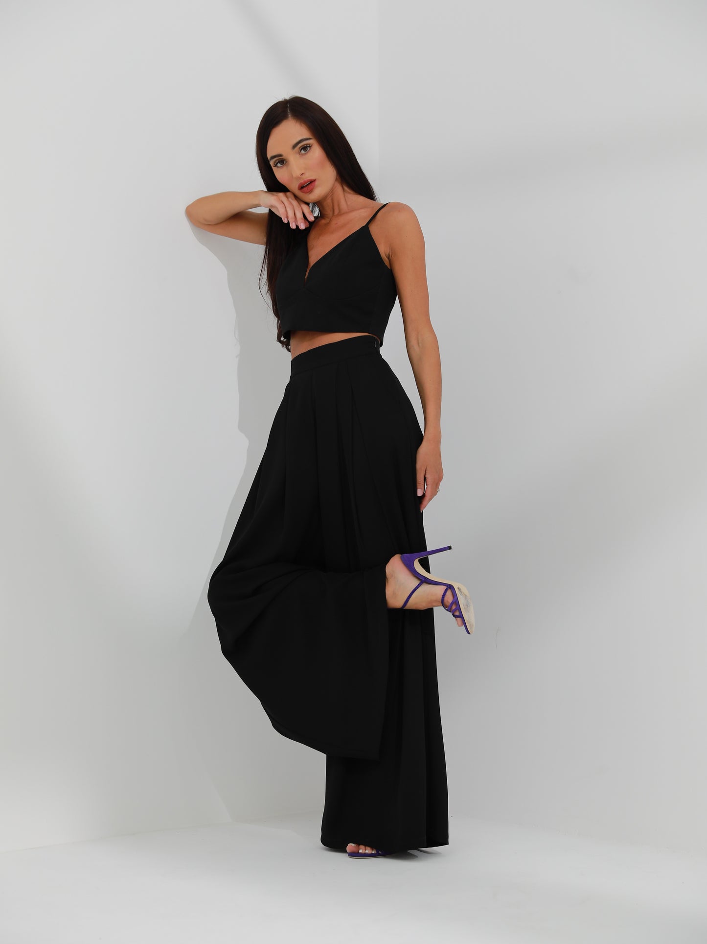 Black Wide Leg Pants