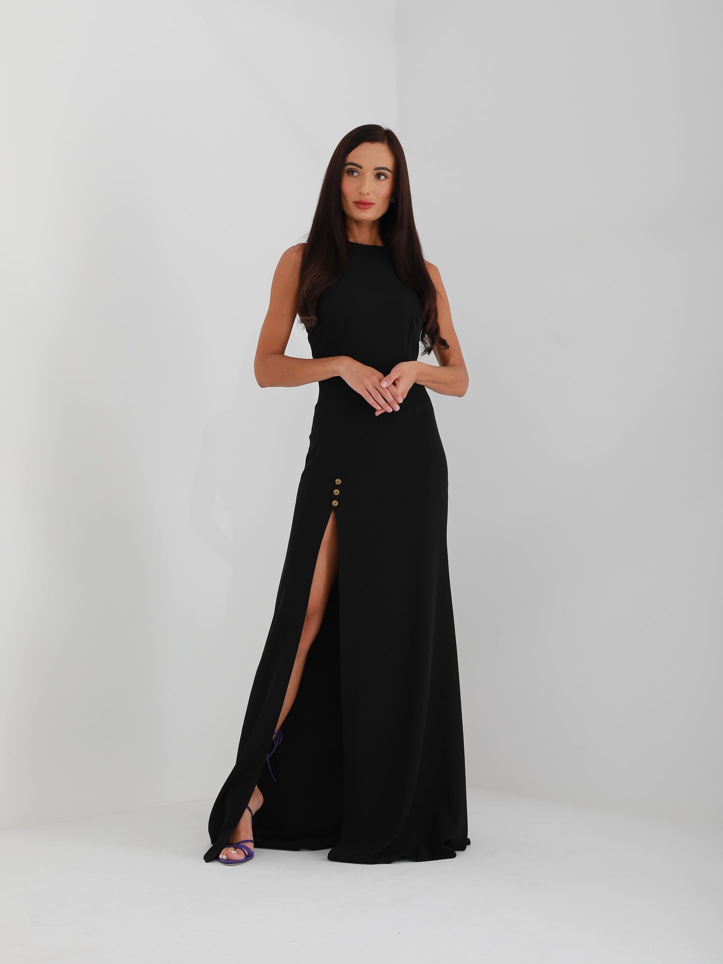 Sleek & Chic Maxi Dress