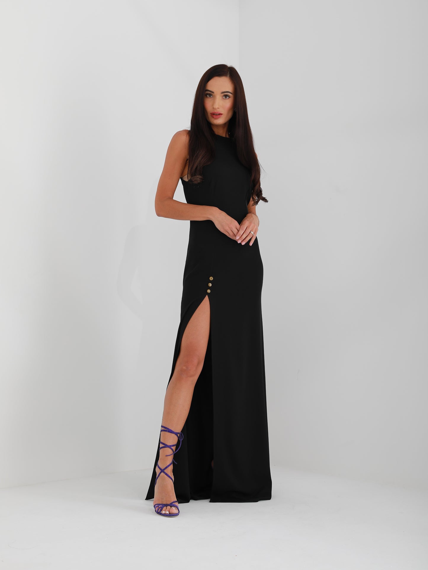 Sleek & Chic Maxi Dress