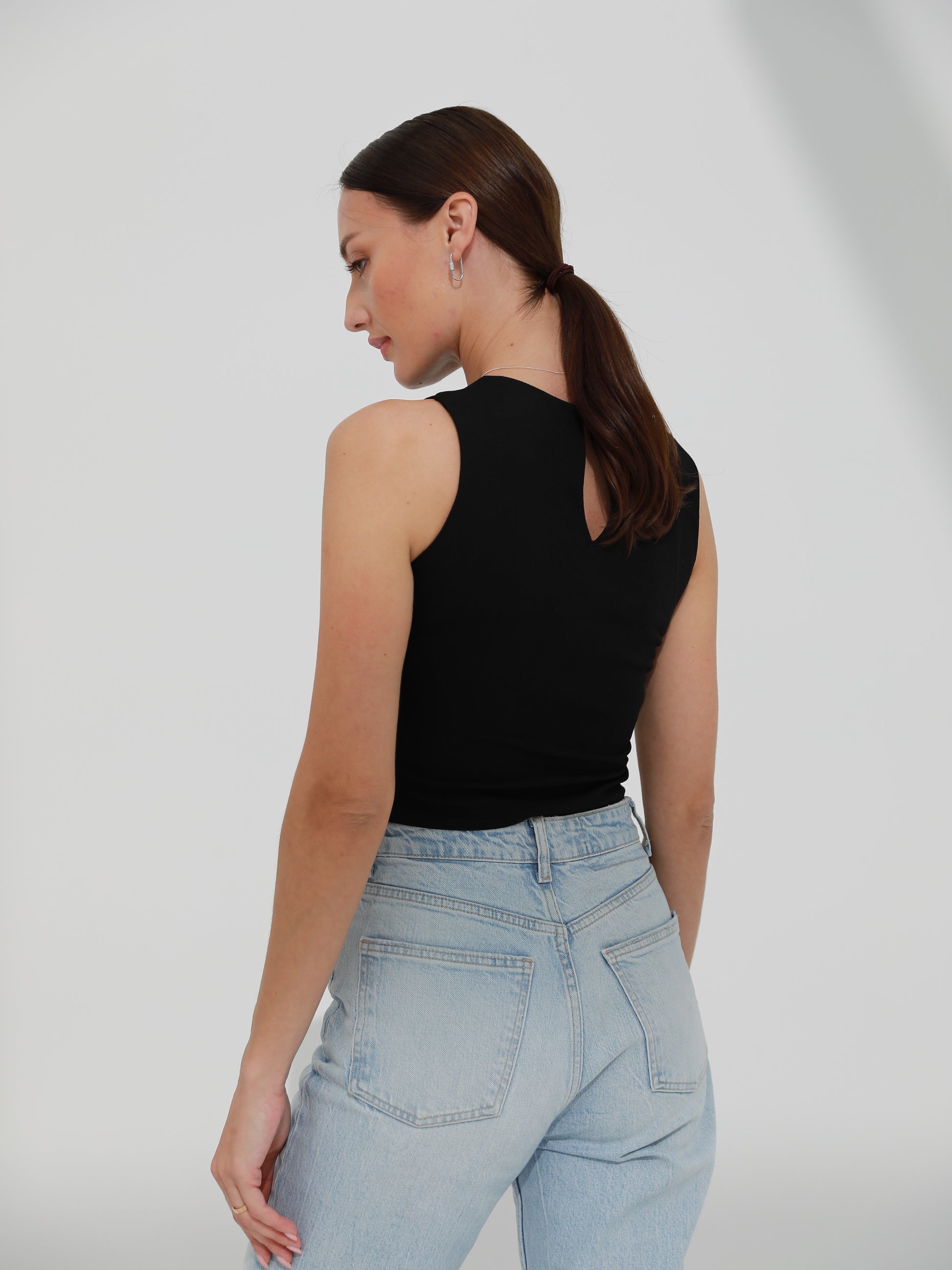 Criss-Crossed Crop Top